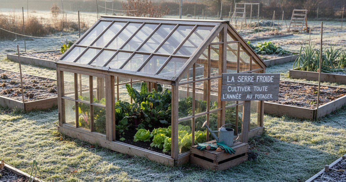 La serre froide : cultiver toute l’année au potager