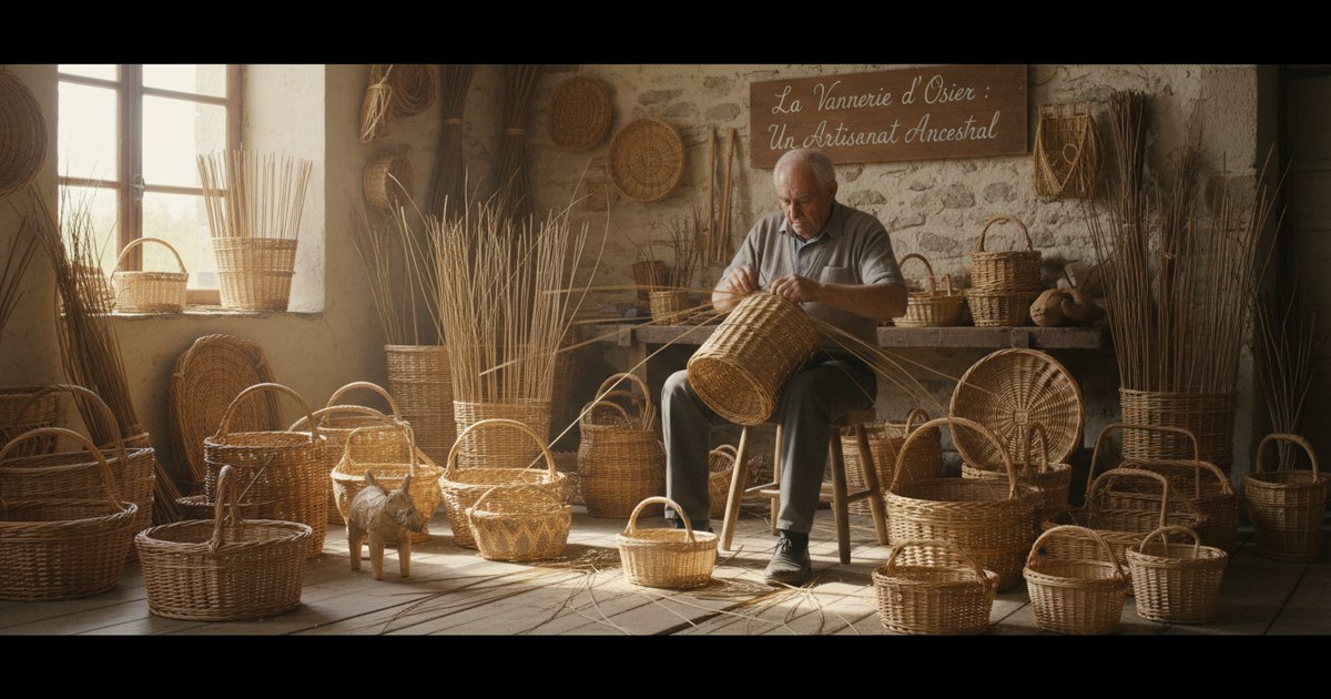 La vannerie en osier : un artisanat ancestral intemporel